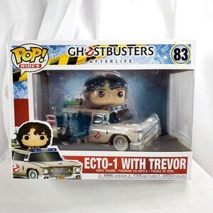 Funko Pop! Ride Super Deluxe: Ghostbusters Afterlife Ecto-1 Trevor Figure #83